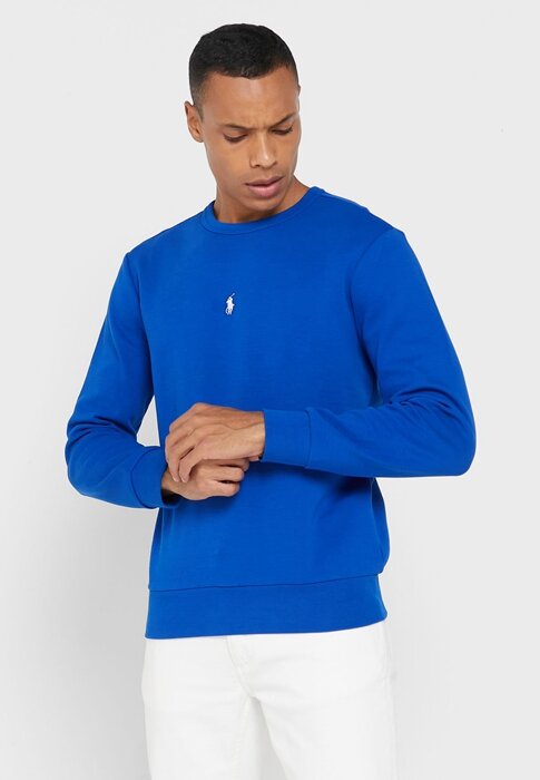 Blue Men’s Ralph Lauren Essential Sweatshirt Blue Men’s Ralph Lauren Essential Sweatshirt