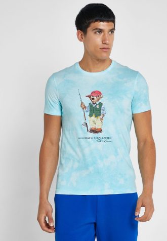 Blue Men’s Ralph Lauren Graphic Crew Neck T Shirts Blue Men’s Ralph Lauren Graphic Crew Neck T Shirts
