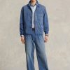 Blue Men’s Ralph Lauren Herringbone Twill Utility Jackets Blue Men’s Ralph Lauren Herringbone Twill Utility Jackets