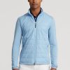 Blue Men’s Ralph Lauren Hybrid Mockneck Jackets Blue Men’s Ralph Lauren Hybrid Mockneck Jackets