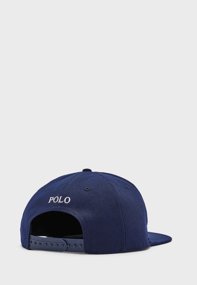 Blue Men’s Ralph Lauren Logo Curved Peak Hats Blue Men’s Ralph Lauren Logo Curved Peak Hats