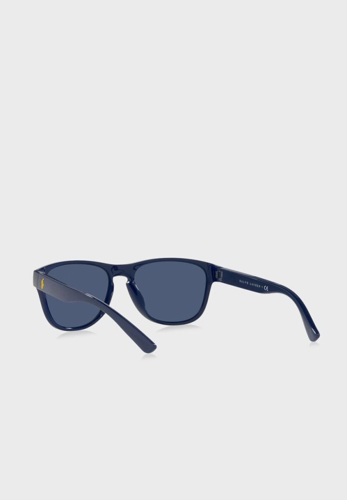 Blue Men’s Ralph Lauren Oval Sunglasses Blue Men’s Ralph Lauren Oval Sunglasses