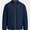 Blue Men’s Ralph Lauren Quilted Bomber Jackets Blue Men’s Ralph Lauren Quilted Bomber Jackets