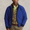 Blue Men’s Ralph Lauren Raglan-Sleeve Jackets Blue Men’s Ralph Lauren Raglan-Sleeve Jackets