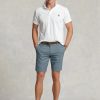 Blue Men’s Ralph Lauren Stretch Slim Fit Chino Shorts Blue Men’s Ralph Lauren Stretch Slim Fit Chino Shorts
