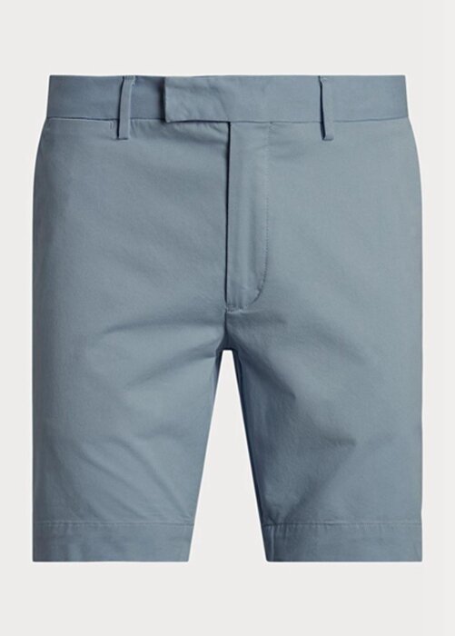 Blue Men’s Ralph Lauren Stretch Slim Fit Chino Shorts Blue Men’s Ralph Lauren Stretch Slim Fit Chino Shorts