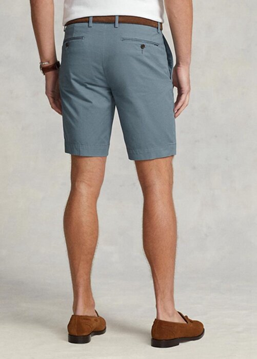Blue Men’s Ralph Lauren Stretch Slim Fit Chino Shorts Blue Men’s Ralph Lauren Stretch Slim Fit Chino Shorts
