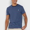 Blue Men’s Ralph Lauren Striped Crew Neck T Shirts Blue Men’s Ralph Lauren Striped Crew Neck T Shirts