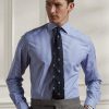 Blue Men’s Ralph Lauren Striped Poplin Formal Shirts Blue Men’s Ralph Lauren Striped Poplin Formal Shirts
