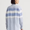 Blue / White Women’s Ralph Lauren Striped Oversize Linen Shirts Blue / White Women’s Ralph Lauren Striped Oversize Linen Shirts