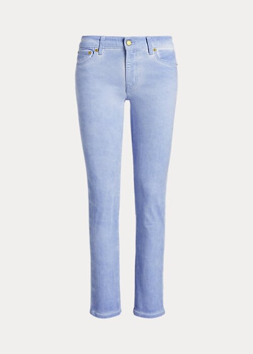 Blue Women’s Ralph Lauren Coated Mid-Rise Straight Ankle Jeans Blue Women’s Ralph Lauren Coated Mid-Rise Straight Ankle Jeans
