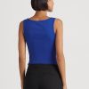 Blue Women’s Ralph Lauren Cotton-Blend Tanks Blue Women’s Ralph Lauren Cotton-Blend Tanks