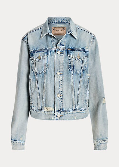 Blue Women’s Ralph Lauren Denim Trucker Jackets Blue Women’s Ralph Lauren Denim Trucker Jackets