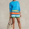 Blue Women’s Ralph Lauren Fleece Crewneck Pullover Sweatshirts Blue Women’s Ralph Lauren Fleece Crewneck Pullover Sweatshirts