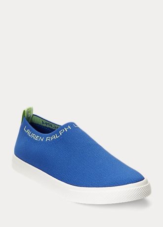 Blue Women’s Ralph Lauren Jordyn Slip-On Sneakers