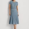 Blue Women’s Ralph Lauren Linen-cotton Knit Skirts Blue Women’s Ralph Lauren Linen-cotton Knit Skirts