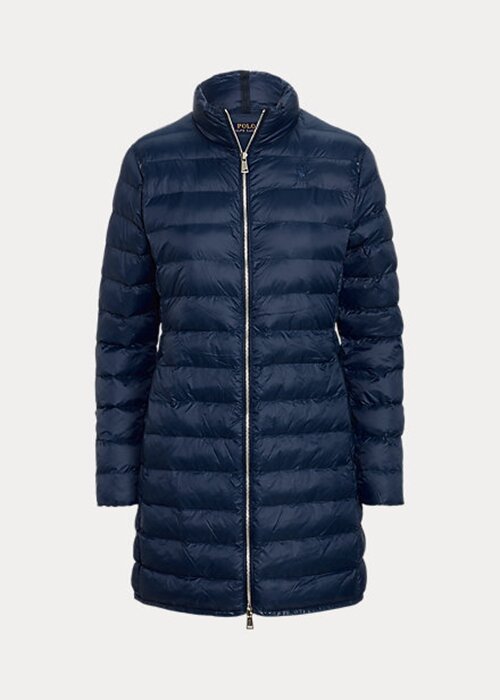 Blue Women’s Ralph Lauren Packable Quilted Taffeta Coats Blue Women’s Ralph Lauren Packable Quilted Taffeta Coats