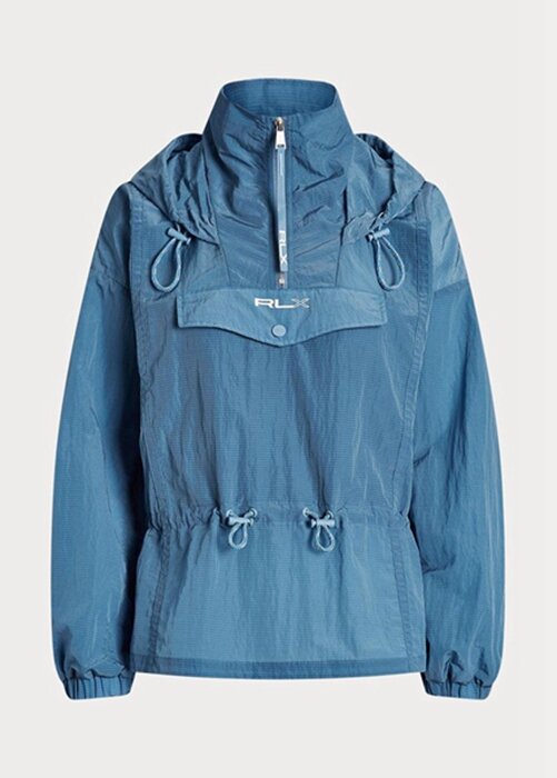 Blue Women’s Ralph Lauren Packable Translucent Ripstop Windbreaker Blue Women’s Ralph Lauren Packable Translucent Ripstop Windbreaker