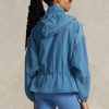 Blue Women’s Ralph Lauren Packable Translucent Ripstop Windbreaker Blue Women’s Ralph Lauren Packable Translucent Ripstop Windbreaker