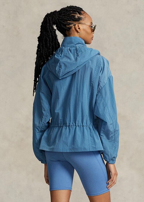 Blue Women’s Ralph Lauren Packable Translucent Ripstop Windbreaker Blue Women’s Ralph Lauren Packable Translucent Ripstop Windbreaker