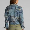 Blue Women’s Ralph Lauren Patchwork Sweater Jackets Blue Women’s Ralph Lauren Patchwork Sweater Jackets