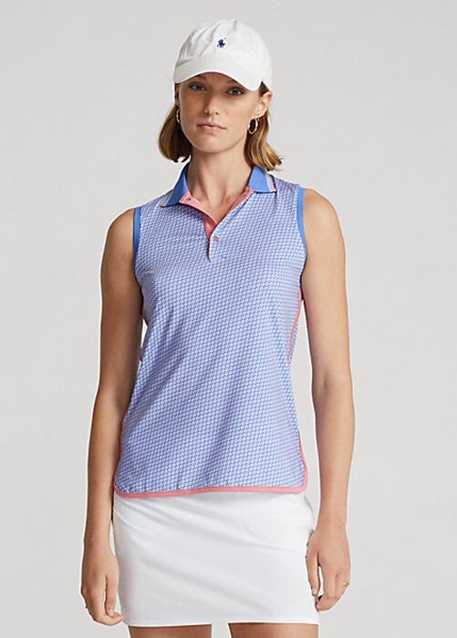 Blue Women’s Ralph Lauren Performance Sleeveless Polo Shirts Blue Women’s Ralph Lauren Performance Sleeveless Polo Shirts