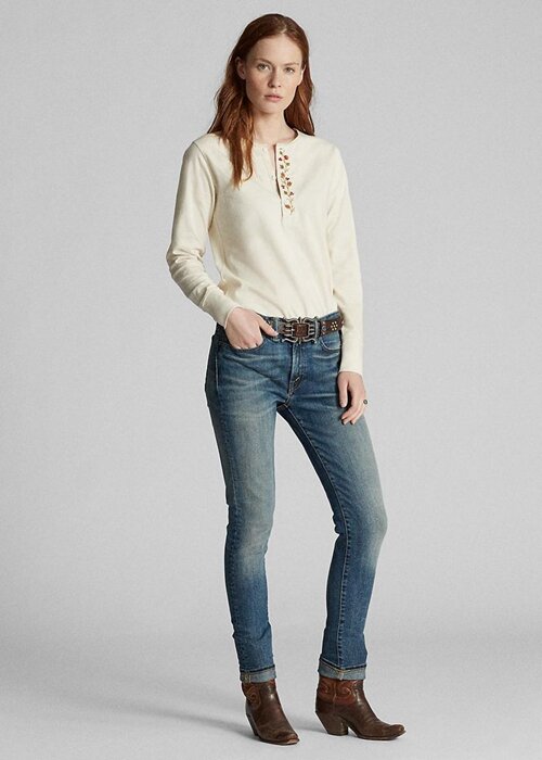 Blue Women’s Ralph Lauren Skinny Stretch Jeans Blue Women’s Ralph Lauren Skinny Stretch Jeans