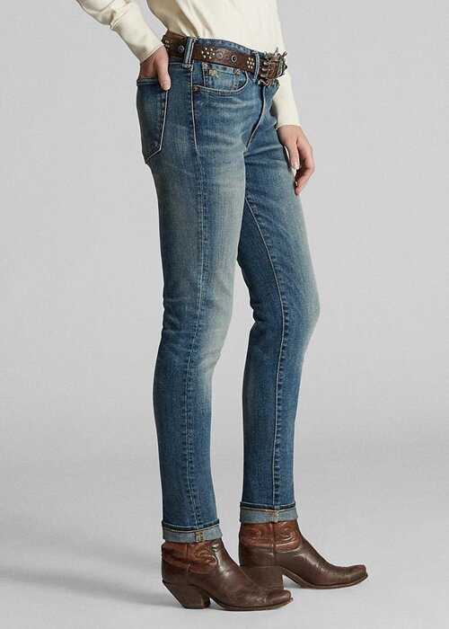 Blue Women’s Ralph Lauren Skinny Stretch Jeans Blue Women’s Ralph Lauren Skinny Stretch Jeans