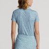 Blue Women’s Ralph Lauren Tailored Fit Floral Jersey Shirts Blue Women’s Ralph Lauren Tailored Fit Floral Jersey Shirts