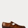 Brown Men’s Ralph Lauren Burnished Calfskin Fisherman Dress Shoes Brown Men’s Ralph Lauren Burnished Calfskin Fisherman Dress Shoes