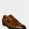 Brown Men’s Ralph Lauren Burnished Calfskin Fisherman Dress Shoes Brown Men’s Ralph Lauren Burnished Calfskin Fisherman Dress Shoes