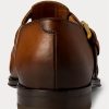 Brown Men’s Ralph Lauren Burnished Calfskin Fisherman Dress Shoes Brown Men’s Ralph Lauren Burnished Calfskin Fisherman Dress Shoes