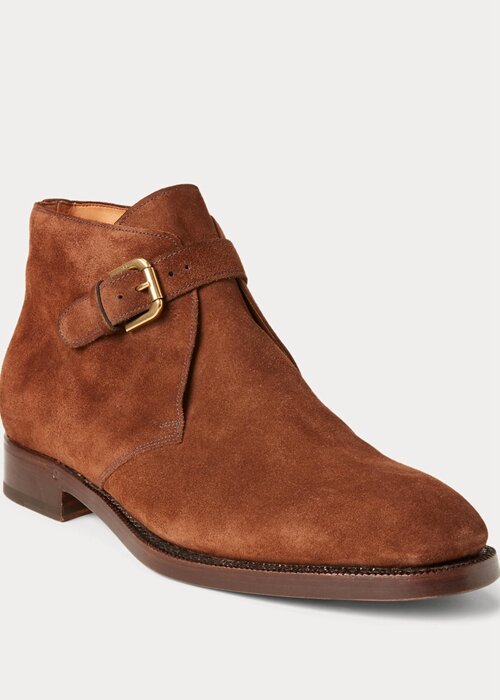 Brown Men’s Ralph Lauren Frasco Suede Chelsea Boots Brown Men’s Ralph Lauren Frasco Suede Chelsea Boots