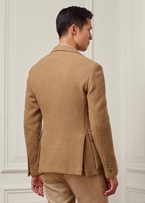 Brown Men’s Ralph Lauren Hadley Textured Wool Twill Sport Blazers Brown Men’s Ralph Lauren Hadley Textured Wool Twill Sport Blazers