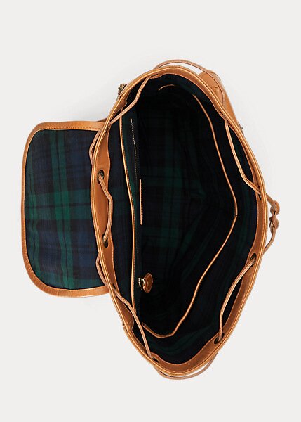 Brown Men’s Ralph Lauren Heritage Leather Backpacks Brown Men’s Ralph Lauren Heritage Leather Backpacks