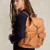Brown Men’s Ralph Lauren Heritage Leather Backpacks Brown Men’s Ralph Lauren Heritage Leather Backpacks