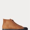 Brown Men’s Ralph Lauren Mayport Suede Sneakers Brown Men’s Ralph Lauren Mayport Suede Sneakers