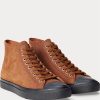 Brown Men’s Ralph Lauren Mayport Suede Sneakers Brown Men’s Ralph Lauren Mayport Suede Sneakers