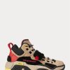 Brown Men’s Ralph Lauren PS100 High-Top Sneakers Brown Men’s Ralph Lauren PS100 High-Top Sneakers