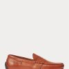 Brown Men’s Ralph Lauren Reynold Leather Driver Casual Shoes Brown Men’s Ralph Lauren Reynold Leather Driver Casual Shoes
