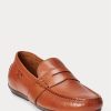 Brown Men’s Ralph Lauren Reynold Leather Driver Casual Shoes Brown Men’s Ralph Lauren Reynold Leather Driver Casual Shoes