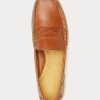 Brown Men’s Ralph Lauren Reynold Leather Driver Casual Shoes Brown Men’s Ralph Lauren Reynold Leather Driver Casual Shoes