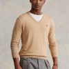 Brown Men’s Ralph Lauren Slim Fit Textured Cotton Jumper Sweaters Brown Men’s Ralph Lauren Slim Fit Textured Cotton Jumper Sweaters