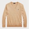 Brown Men’s Ralph Lauren Slim Fit Textured Cotton Jumper Sweaters Brown Men’s Ralph Lauren Slim Fit Textured Cotton Jumper Sweaters