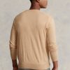 Brown Men’s Ralph Lauren Slim Fit Textured Cotton Jumper Sweaters Brown Men’s Ralph Lauren Slim Fit Textured Cotton Jumper Sweaters
