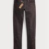 Brown Men’s Ralph Lauren Slim Narrow Fit Black Resin Rinse Jeans Brown Men’s Ralph Lauren Slim Narrow Fit Black Resin Rinse Jeans