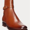 Brown Men’s Ralph Lauren Welington Burnished Calfskin Boots Brown Men’s Ralph Lauren Welington Burnished Calfskin Boots