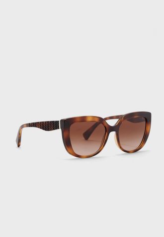 Brown Women’s Ralph Lauren 0Ra5254 Butterfly Sunglasses