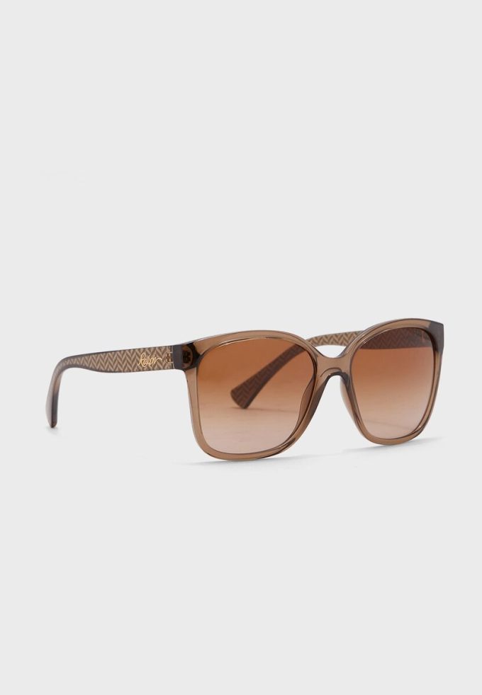 Brown Women’s Ralph Lauren 0Ra5268 Oversized Sunglasses Brown Women’s Ralph Lauren 0Ra5268 Oversized Sunglasses