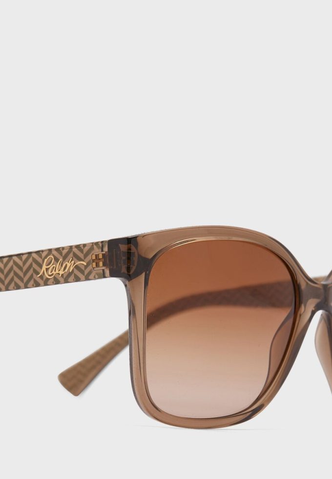 Brown Women’s Ralph Lauren 0Ra5268 Oversized Sunglasses Brown Women’s Ralph Lauren 0Ra5268 Oversized Sunglasses